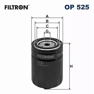 FILTRON FILTR OP525 AUDI VW VOLVO - DIESEL OP 525 