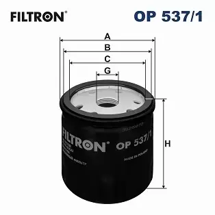 FILTRON FILTR OP537/1 ALFA ROMEO LANCIA OP 537/1 