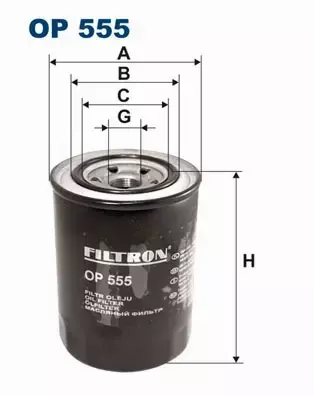 FILTRON FILTR OLEJU  OP 555 