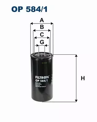 FILTRON FILTR OLEJU OP 584/1 