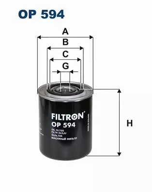 FILTRON FILTR OP594 FIAT RENAULT OP 594 