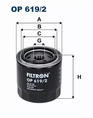 FILTRON FILTR OP619/2 TOYOTA OP 619/2 