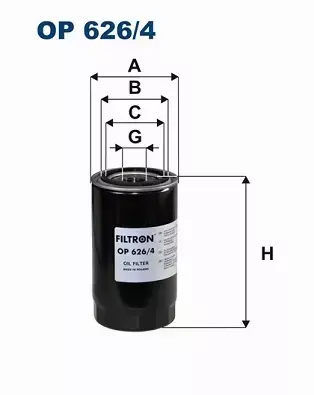 FILTRON FILTR OLEJU OP 626/4 