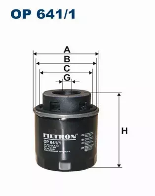 FILTRON FILTR OLEJU VW TOURAN (1T1, 1T2) 