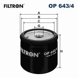 FILTRON FILTR OP643/4 NISSAN RENAULT OPEL OP 643/4 