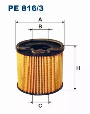 FILTRON ZESTAW FILTRÓW PEUGEOT 206 2.0 HDI 