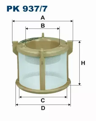 FILTRON FILTR PALIWA PK 937/7 