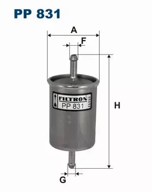 FILTRON ZESTAW FILTRÓW FIAT CINQUECENTO 900 0.9 