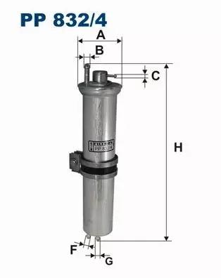 FILTRON ZESTAW FILTRÓW BMW 7 E65 E66 730 M54 