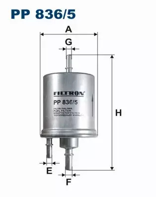 FILTRON FILTR PALIWA AUDI A6 (4F2, C6) 