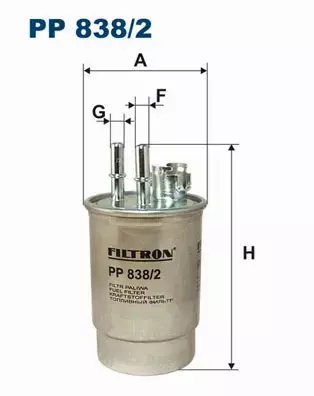 FILTRON FILTR PALIWA TRANSIT CONNECT (P65_, P70_, P80_) 