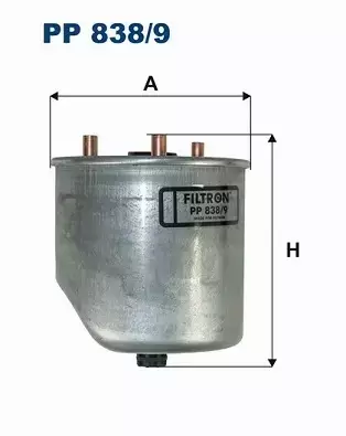 FILTRON FILTR PALIWA  PP 838/9 