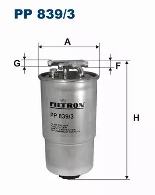 FILTRON FILTR PALIWA PP 839/3 