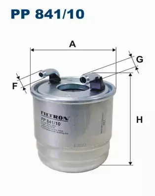 FILTRON ZESTAW FILTRÓW MERCEDES R W251 350 CDI 