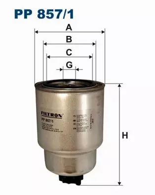 FILTRON FILTR PALIWA NISSAN ALMERA N16 2.2 DCI DI 