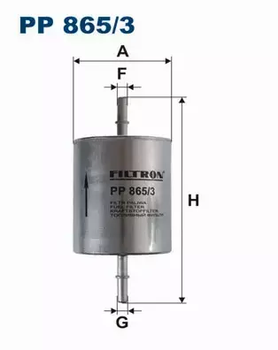 FILTRON FILTR PALIWA FORD MONDEO III (B5Y) 