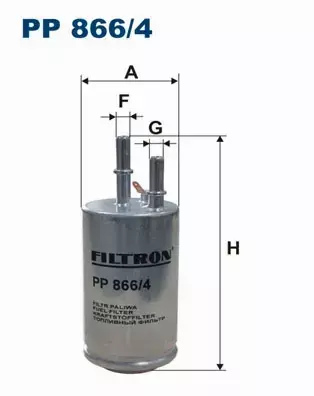 FILTRON FILTR PALIWA VOLVO V70 III (BW) 