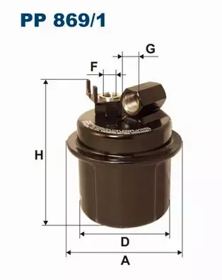 FILTRON FILTR PALIWA PP 869/1 