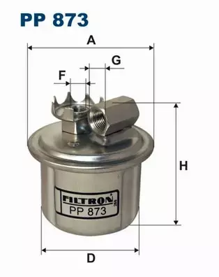 FILTRON FILTR PALIWA  PP 873 