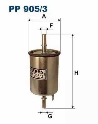 FILTRON FILTR PALIWA DAEWOO KALOS (KLAS) 