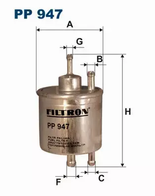 FILTRON FILTR PALIWA PP 947 