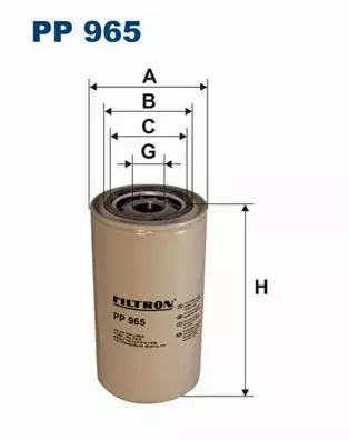 FILTRON FILTR PALIWA PP 965 