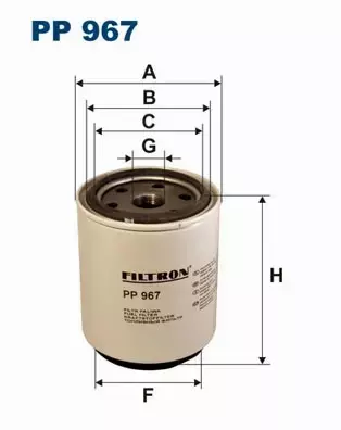 FILTRON FILTR PALIWA PP 967 