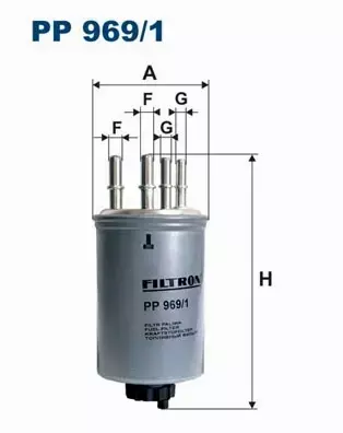 FILTRON FILTR PALIWA DISCOVERY III (LA_, TAA) 