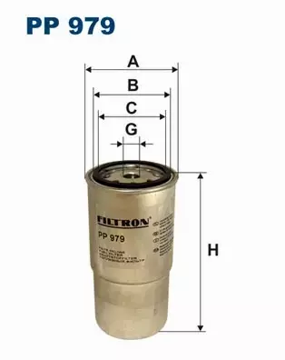 FILTRON FILTR PALIWA PP 979 