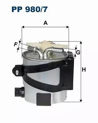 FILTRON FILTR PALIWA GRAND SCÉNIC II (JM0/1_) 