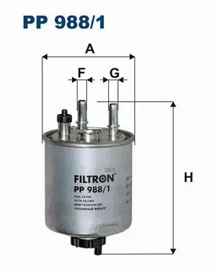 FILTRON ZESTAW FILTRÓW RENAULT LAGUNA III 2.0 DCI 