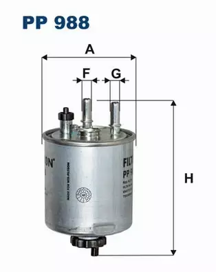 FILTRON FILTR PALIWA PP 988 