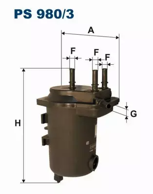 FILTRON FILTR PALIWA GRAND SCÉNIC II (JM0/1_) 