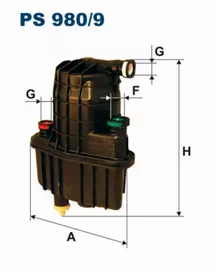 FILTRON FILTR PALIWA MODUS / GRAND MODUS (F/JP0_) 