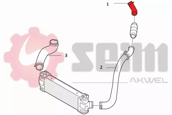 SEIM PRZEWÓD POWIETRZA 981805 