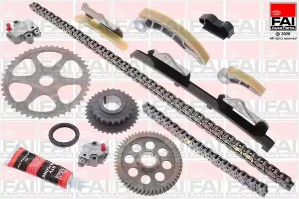 FAI AUTOPARTS ZESTAW ŁAŃCUCHA ROZRZĄDU TCK162C 