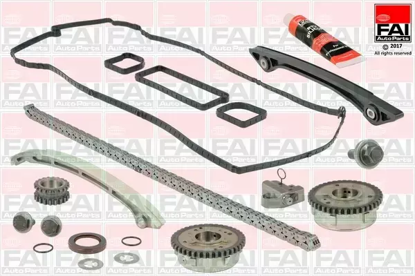 FAI AUTOPARTS ZESTAW ŁAŃCUCHA ROZRZĄDU TCK288VVT 