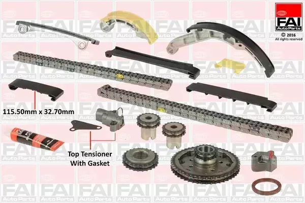 FAI AUTOPARTS ZESTAW ŁAŃCUCHA ROZRZĄDU TCK42-06 