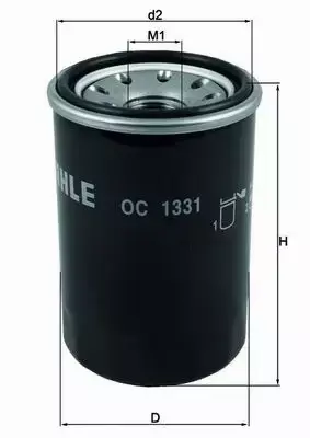 MAHLE FILTR OLEJU OC 1331 