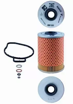 MAHLE FILTR OLEJU OX 151D 