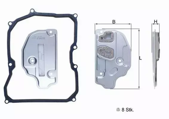 MAHLE FILTR SKRZYNI BIEGÓW HX 150KIT 