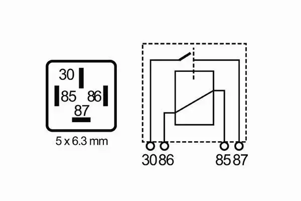 MAHLE PRZEKAŹNIK PRĄDU MR 56 