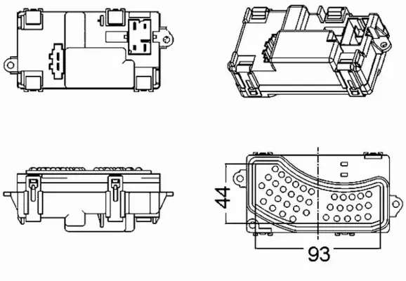 MAHLE OPORNIK DMUCHAWY ABR 5 000S 