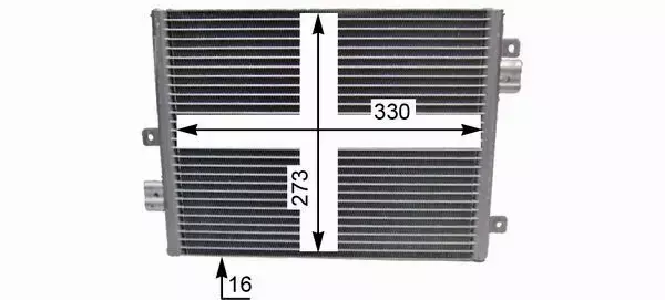 MAHLE CHŁODNICA KLIMATYZACJI AC 354 000P 