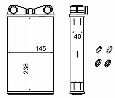 MAHLE NAGRZEWNICA AH 239 000S 