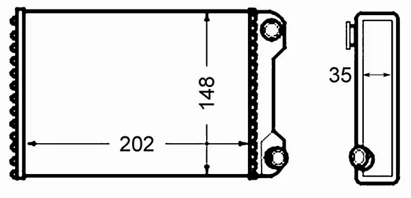 MAHLE NAGRZEWNICA AH 59 000S 