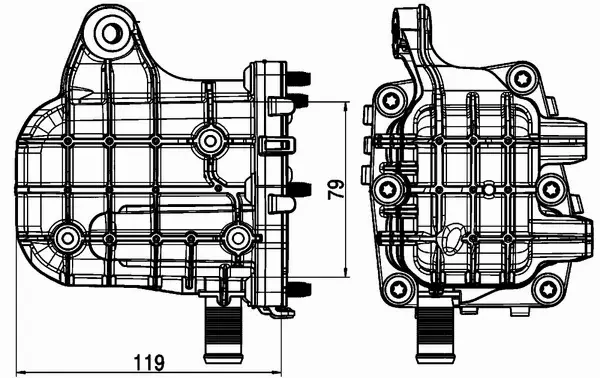 MAHLE ZAWÓR EGR CE 4 000P 