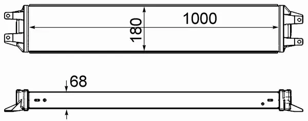 MAHLE CHŁODNICA OLEJU CLC 208 000P 