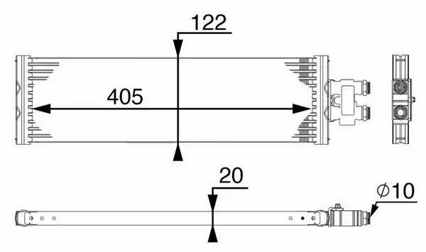 MAHLE CHŁODNICA OLEJU CLC 64 000P 