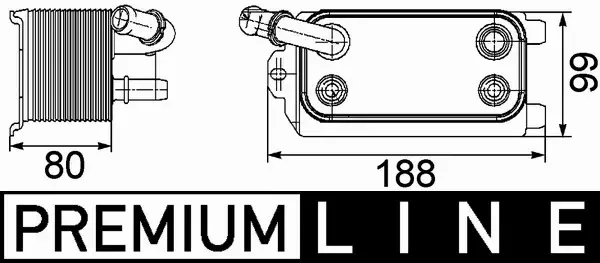 MAHLE CHŁODNICA KLIMATYZACJI CLC 72 000P 